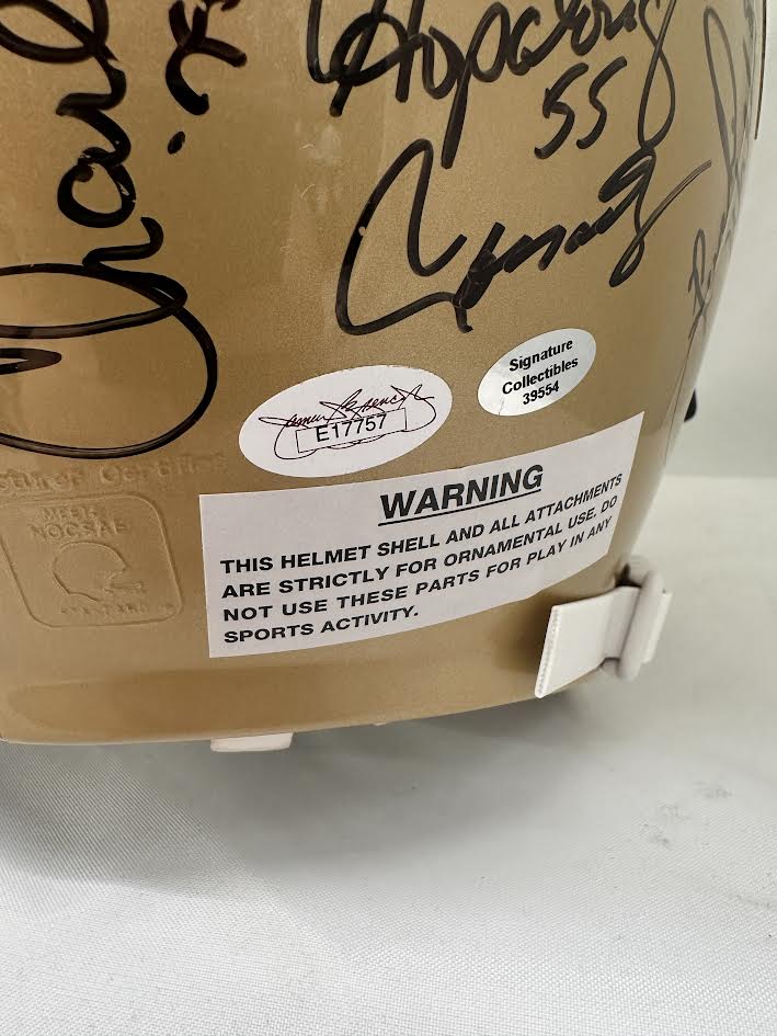 Heisman Trophy Winner Multi Signed Full Size Replica Helmet - JSA COA