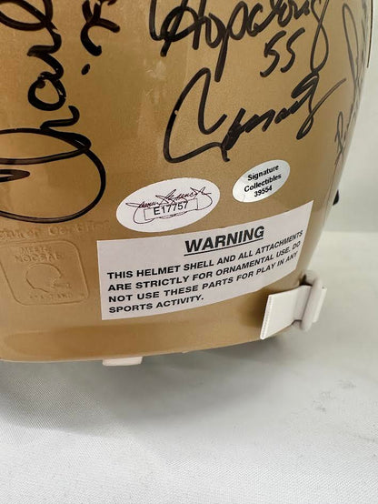 Heisman Trophy Winner Multi Signed Full Size Replica Helmet - JSA COA