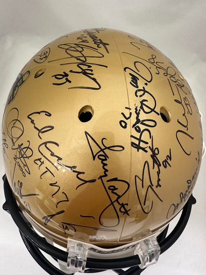 Heisman Trophy Winner Multi Signed Full Size Replica Helmet - JSA COA