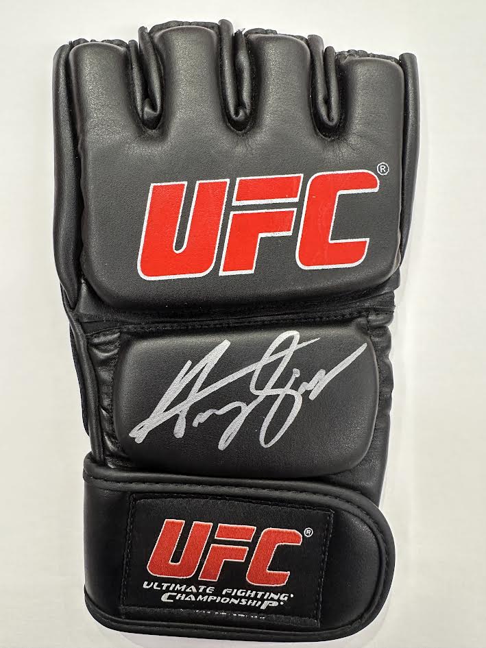 Henry Cejudo Autographed Hand Signed UFC Glove - Beckett COA