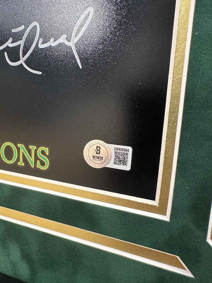 Dallas Stars 1999 Stanley Cup Champions Autographed Hand Signed Custom Framed 16x20 Photo - Beckett COA