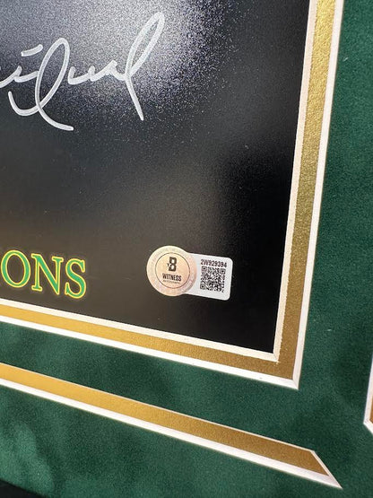 Dallas Stars 1999 Stanley Cup Champions Autographed Hand Signed Custom Framed 16x20 Photo - Beckett COA