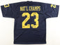 2023 Michigan Wolverines National Champions Autographed Hand Signed Custom Jersey - Beckett COA