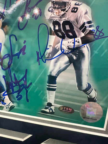 Dallas Cowboys Super Bowl Champions Autographed Hand Signed Custom Framed 16x20 Photo - JSA COA
