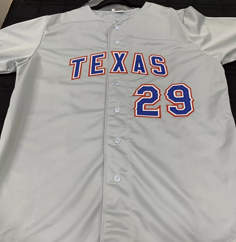 Adrian Beltre Autographed Hand Signed Custom Texas Rangers Jersey - JSA COA