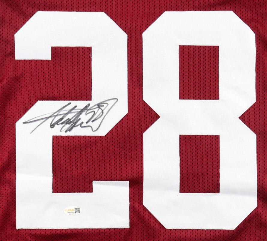 Adrian Peterson Autographed Hand Signed Custom Oklahoma Sooners Jersey - JSA COA