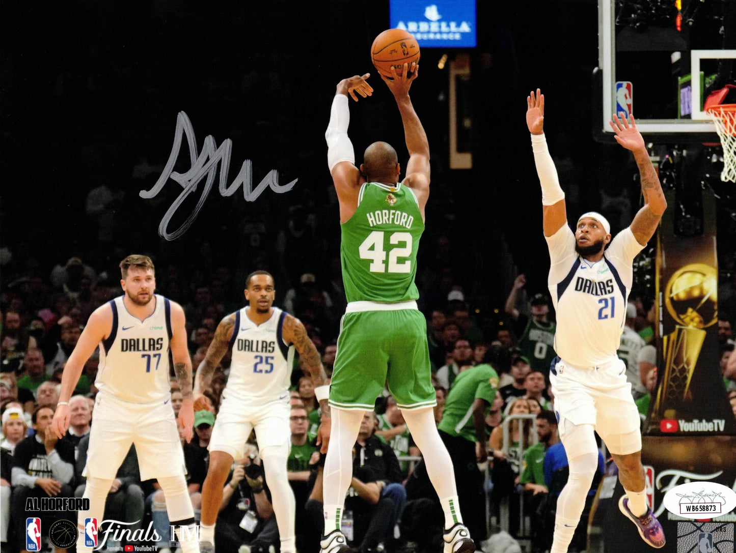 Al Horford Autographed Hand Signed 8x10 Boston Celtics Photo - JSA COA
