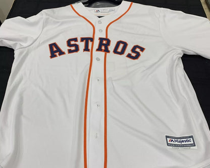 Alex Bregman Autographed Hand Signed Houston Astros Custom Majestic Jersey -  BAS COA