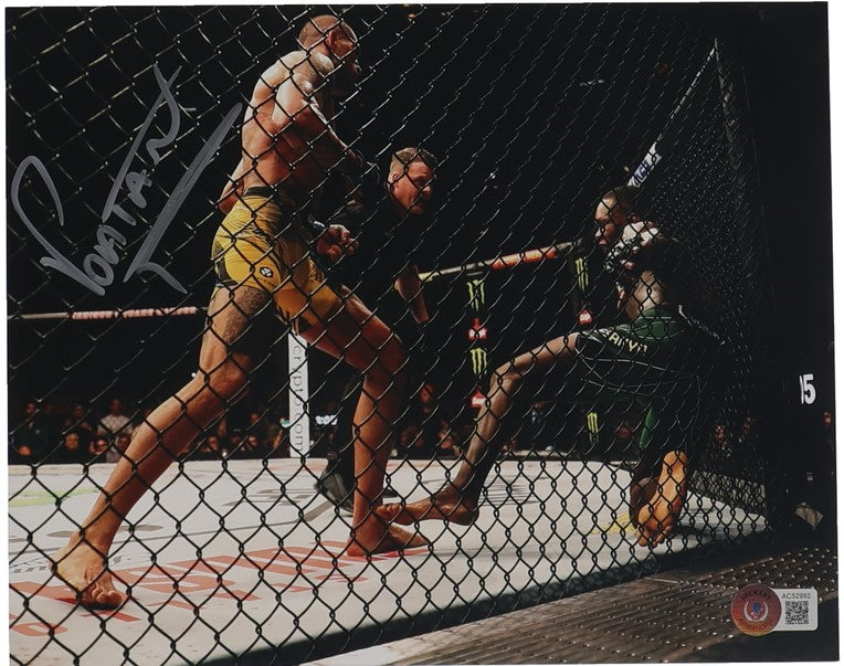 Alex Pereira Autographed Hand Signed 8x10 UFC Photo - Beckett COA