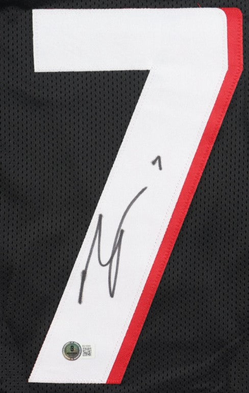 Bijan Robinson Autographed Hand Signed Custom Atlanta Falcons Jersey - Beckett COA