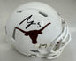 Bijan Robinson Autographed Hand Signed Texas Longhorns Mini Helmet - Beckett COA