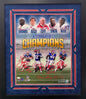 Buffalo Bills 4x Straight AFC Champions Autographed Hand Signed Custom Framed 16x20 Photo - JSA LOA