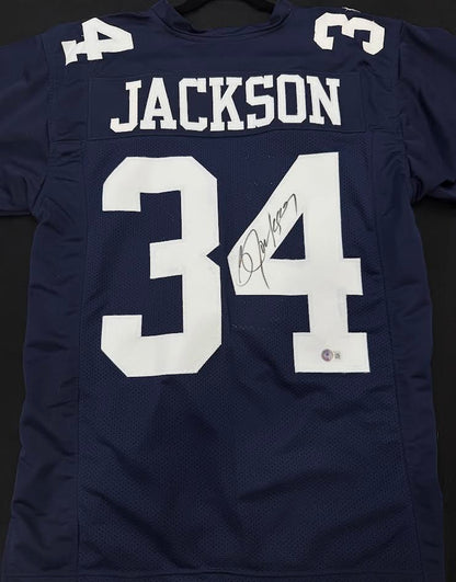 Bo Jackson Autographed Hand Signed Custom Auburn Tigers Jersey - Beckett COA