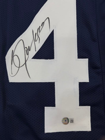 Bo Jackson Autographed Hand Signed Custom Auburn Tigers Jersey - Beckett COA