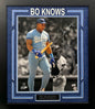 Bo Jackson Autographed Hand Signed Custom Framed 16x20 Kansas City Royals Photo - Beckett COA
