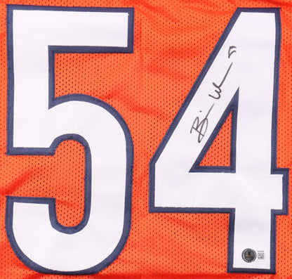 Brian Urlacher Autographed Hand Signed Custom Chicago Bears Jersey - Beckett COA