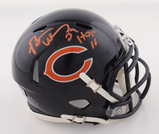 Brian Urlacher Autographed Hand Signed San Francisco 49ers Mini Helmet W/ Insc. - Beckett COA