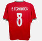 Bruno Fernandes Autographed Hand Signed Portugal Jersey - Beckett COA