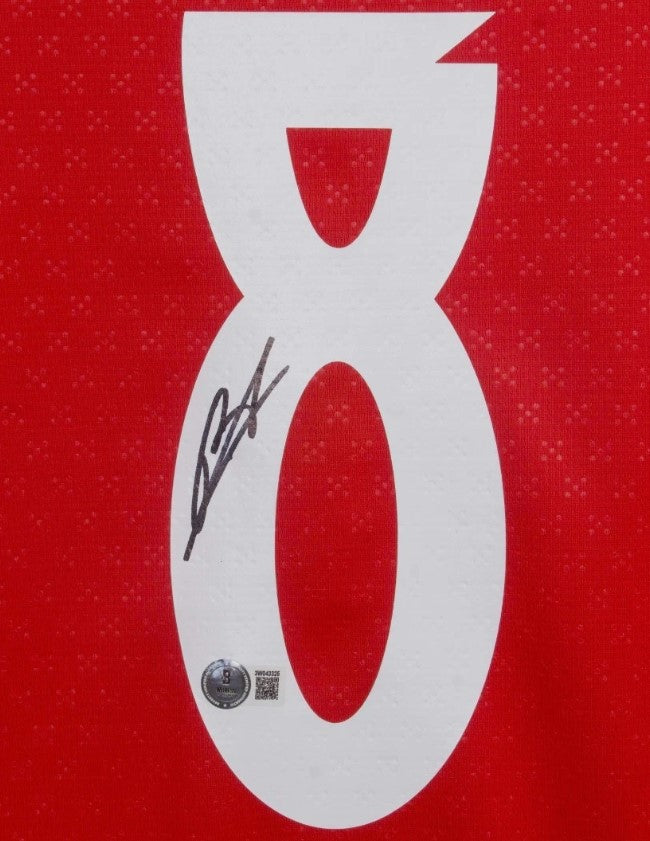 Bruno Fernandes Autographed Hand Signed Portugal Jersey - Beckett COA