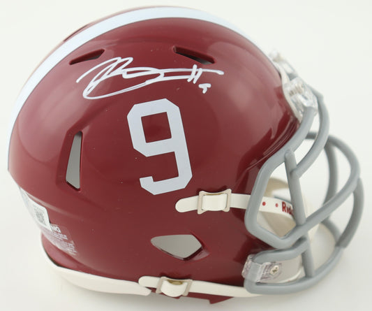 Bryce Young Autographed Hand Signed Alabama Crimson Tide Mini Helmet - Beckett COA