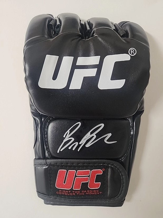 Bruce Buffer Autographed Hand Signed UFC Glove - Beckett COA