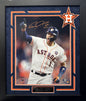 Carlos Correa Autographed Hand Signed Custom Framed 16x20 Houston Astros Photo - Beckett COA