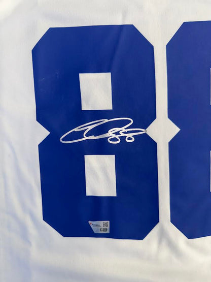 CeeDee Lamb Autographed Hand Signed Custom Nike Dallas Cowboys Jersey - Fanatics COA