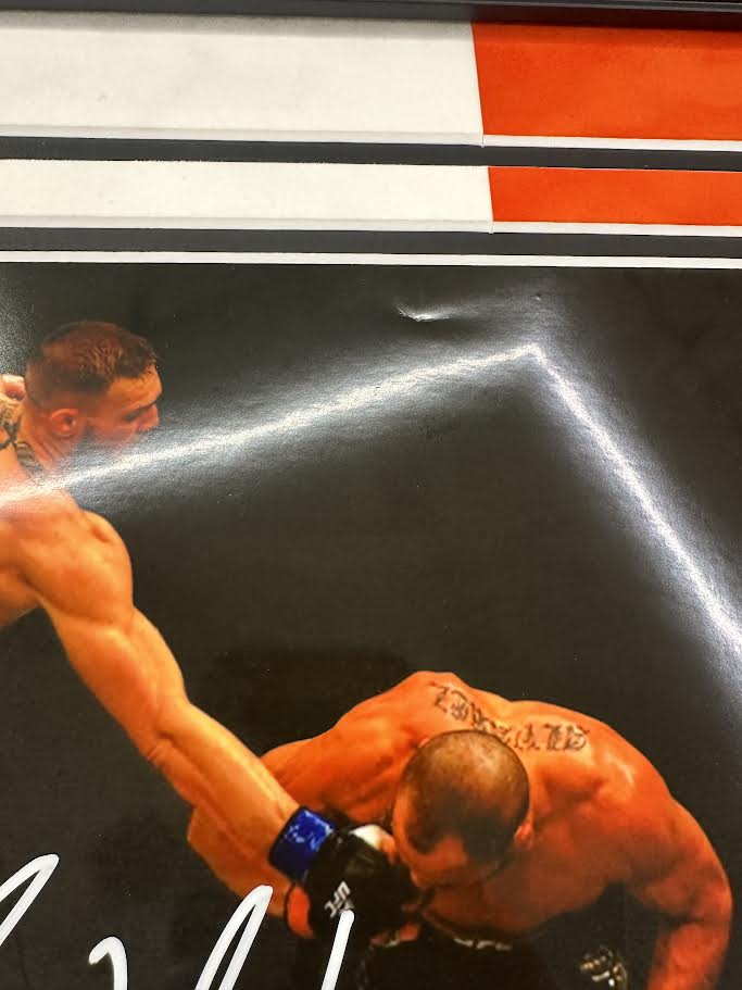 Conor Mcgregor Autographed Hand Signed Custom Framed 8x10 Photo - Fanatics COA