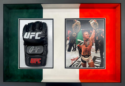 Conor McGregor Autographed Hand Signed Custom Framed UFC Glove - Beckett COA