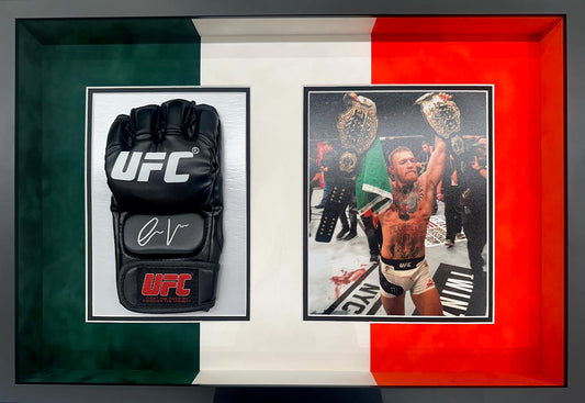 Conor McGregor Autographed Hand Signed Custom Framed UFC Glove - Beckett COA