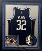 Cooper Flagg Autographed Hand Signed Custom Framed Dallas Mavericks Jersey - PSA COA