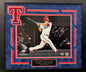 Corey Seager Autographed Hand Signed Custom Framed 11x14 Texas Rangers Photo - Fanatics COA