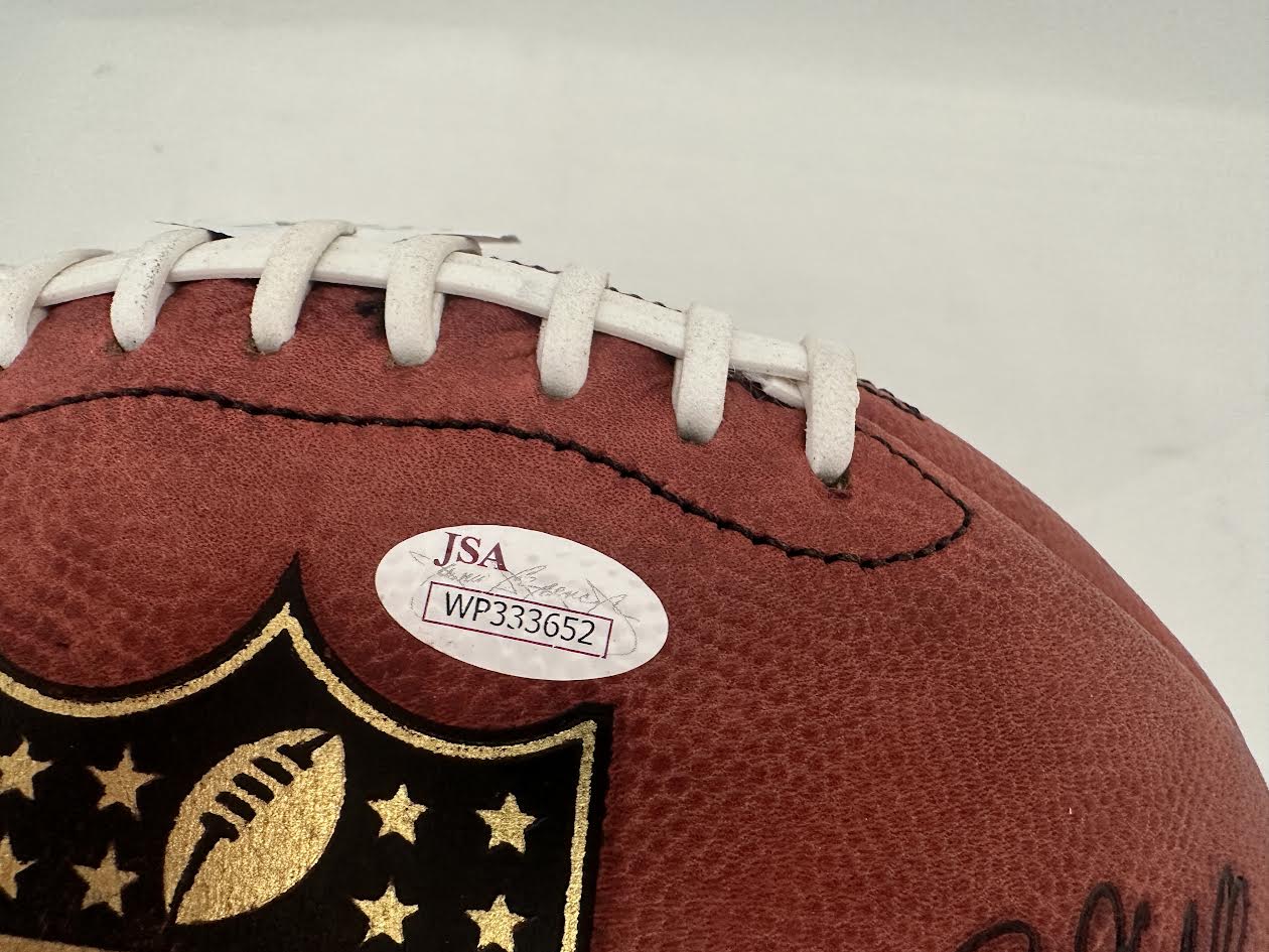 Dak Prescott Autographed Hand Signed Football - JSA COA