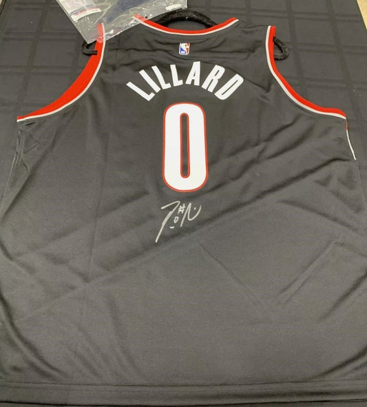 Damian Lillard Signed Nike Portland Trailblazers Jersey - JSA COA