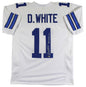 Danny White Autographed Hand Signed Custom Dallas Cowboys Jersey w/ Insc. - Beckett COA