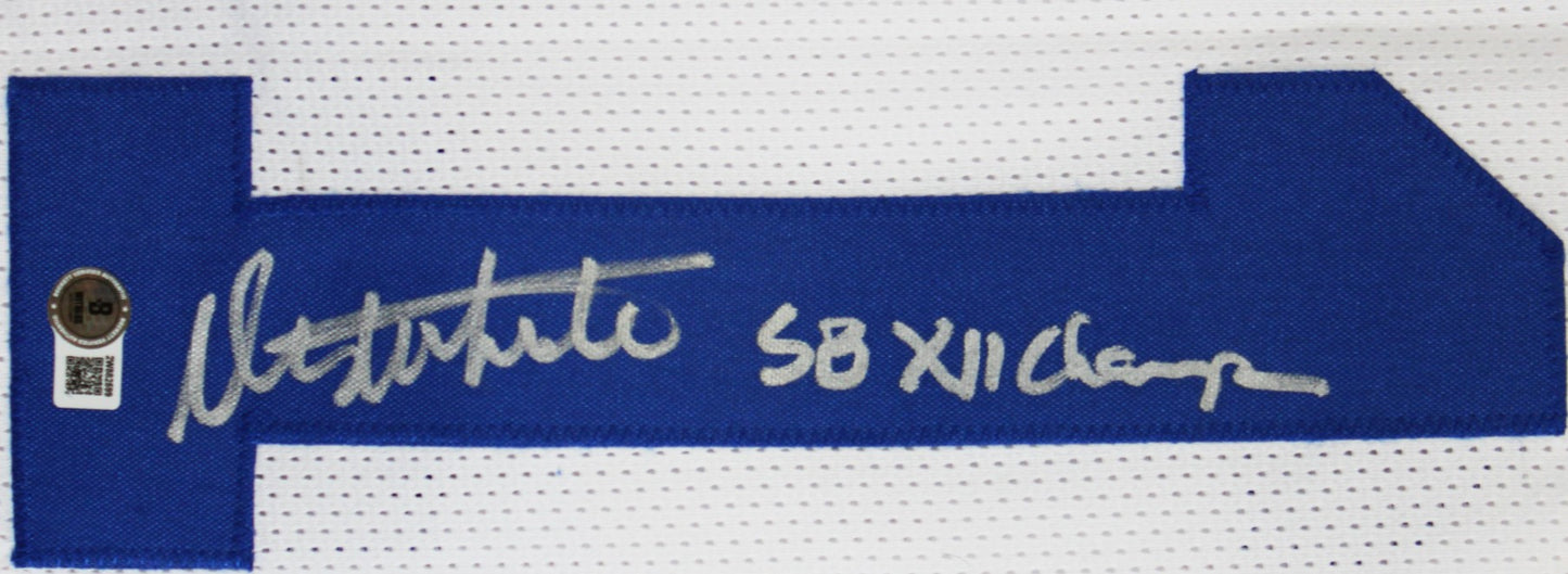 Danny White Autographed Hand Signed Custom Dallas Cowboys Jersey w/ Insc. - Beckett COA