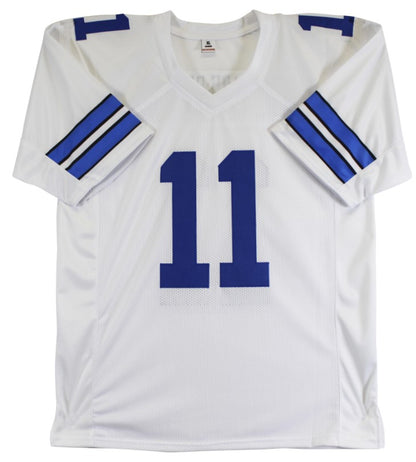 Danny White Autographed Hand Signed Custom Dallas Cowboys Jersey w/ Insc. - Beckett COA