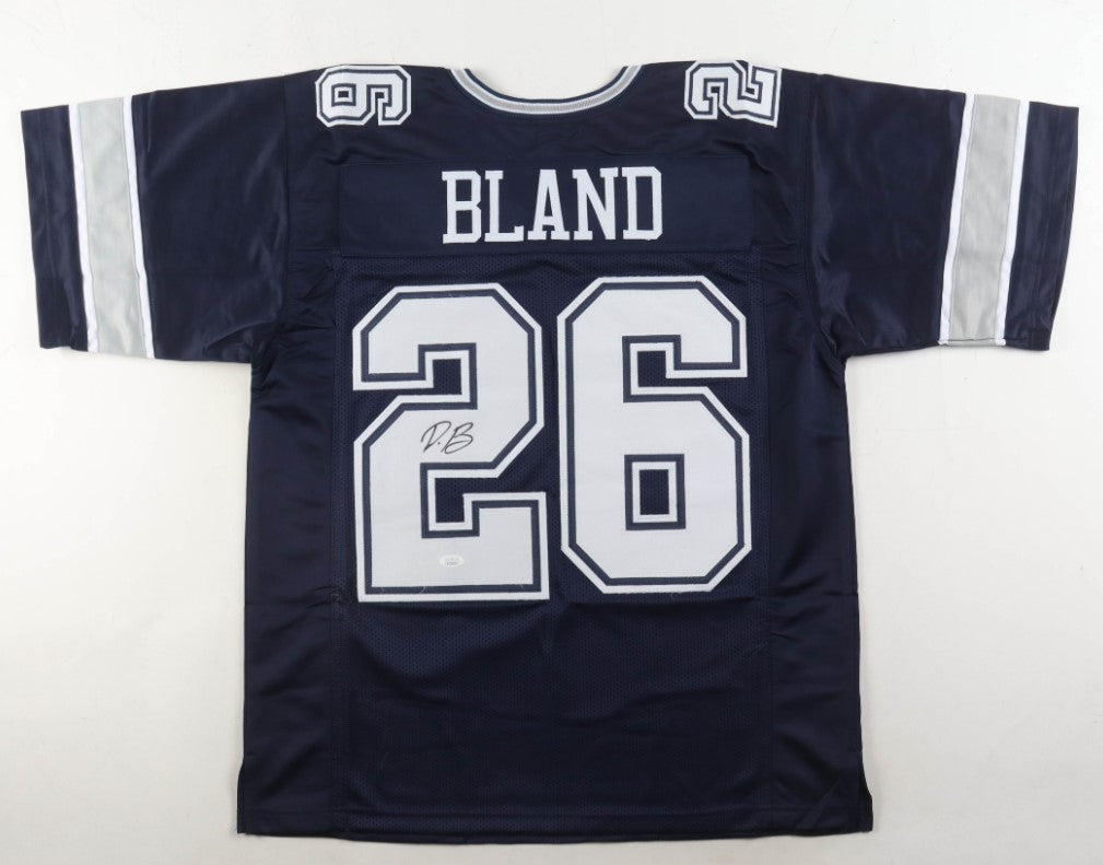 Daron Bland Autographed Hand Signed Custom Dallas Cowboys Jersey - JSA COA