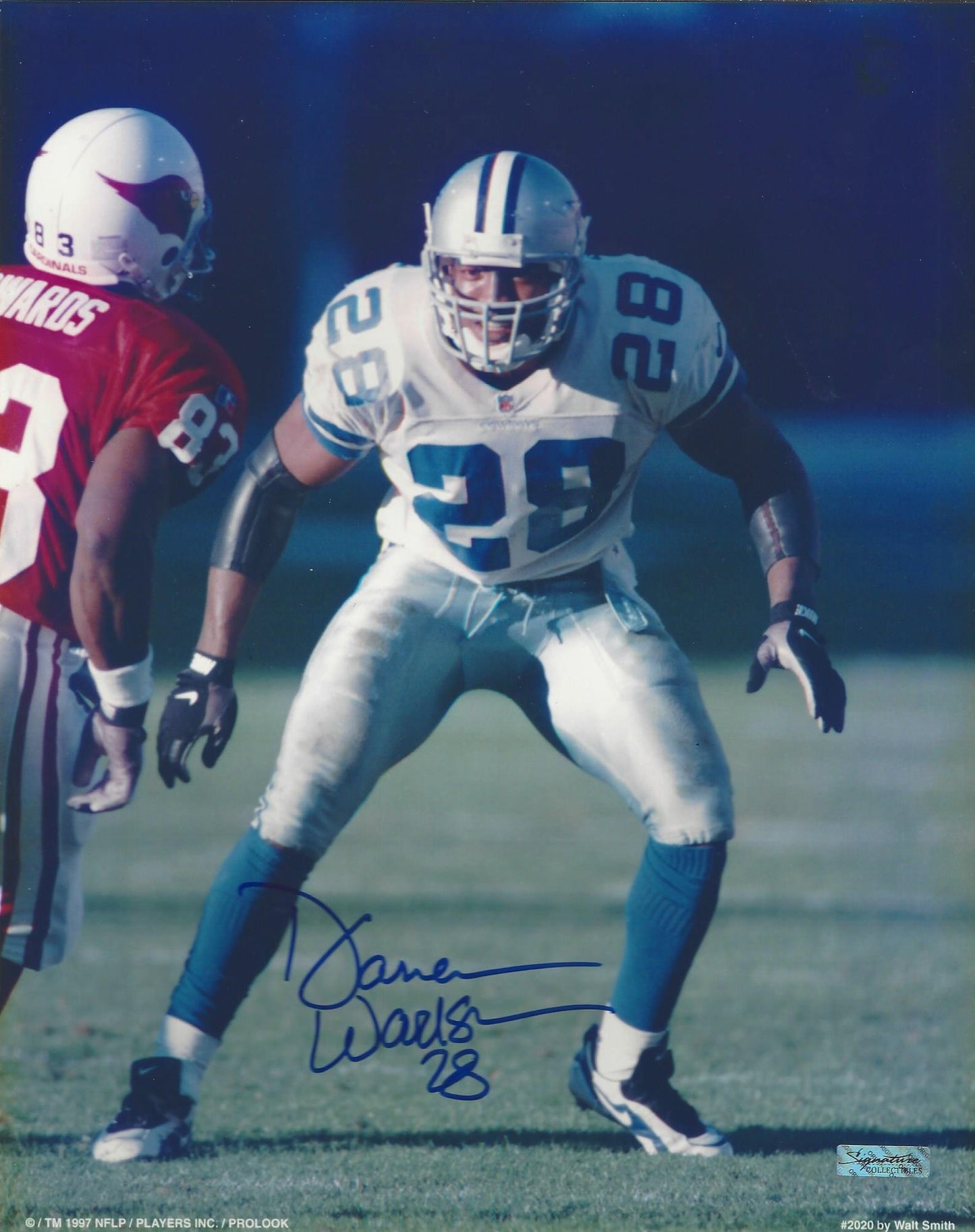 Darren Woodson Autographed Hand Signed Vertical 8x10 Dallas Cowboys Photo