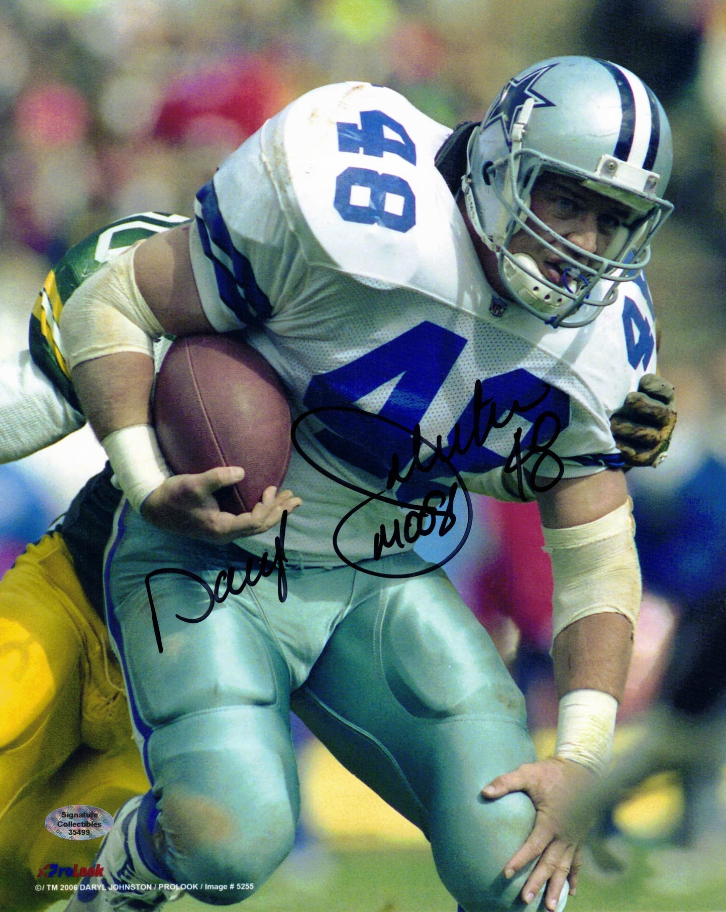 Daryl Johnston Autographed Hand Signed 8x10 Dallas Cowboys Photo (Vertical)