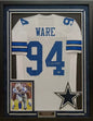 DeMarcus Ware Autographed Hand Signed Custom Framed Cowboys Jersey - JSA COA