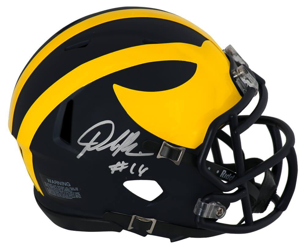 Denard Robinson Autographed Hand Signed Michigan Wolverines Mini Helmet - Schwartz COA