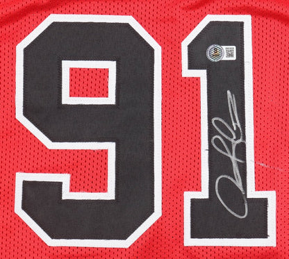 Dennis Rodman Autographed Hand Signed Custom Chicago Bulls Jersey - Beckett COA