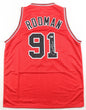 Dennis Rodman Autographed Hand Signed Custom Chicago Bulls Jersey - Beckett COA