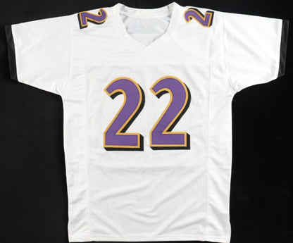 Derrick Henry Autographed Hand Signed Custom Baltimore Ravens Jersey - Beckett COA