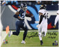 Derrick Henry Autographed Hand Signed 16x20 Tennessee Titans Photo W/ Insc. - Beckett COA