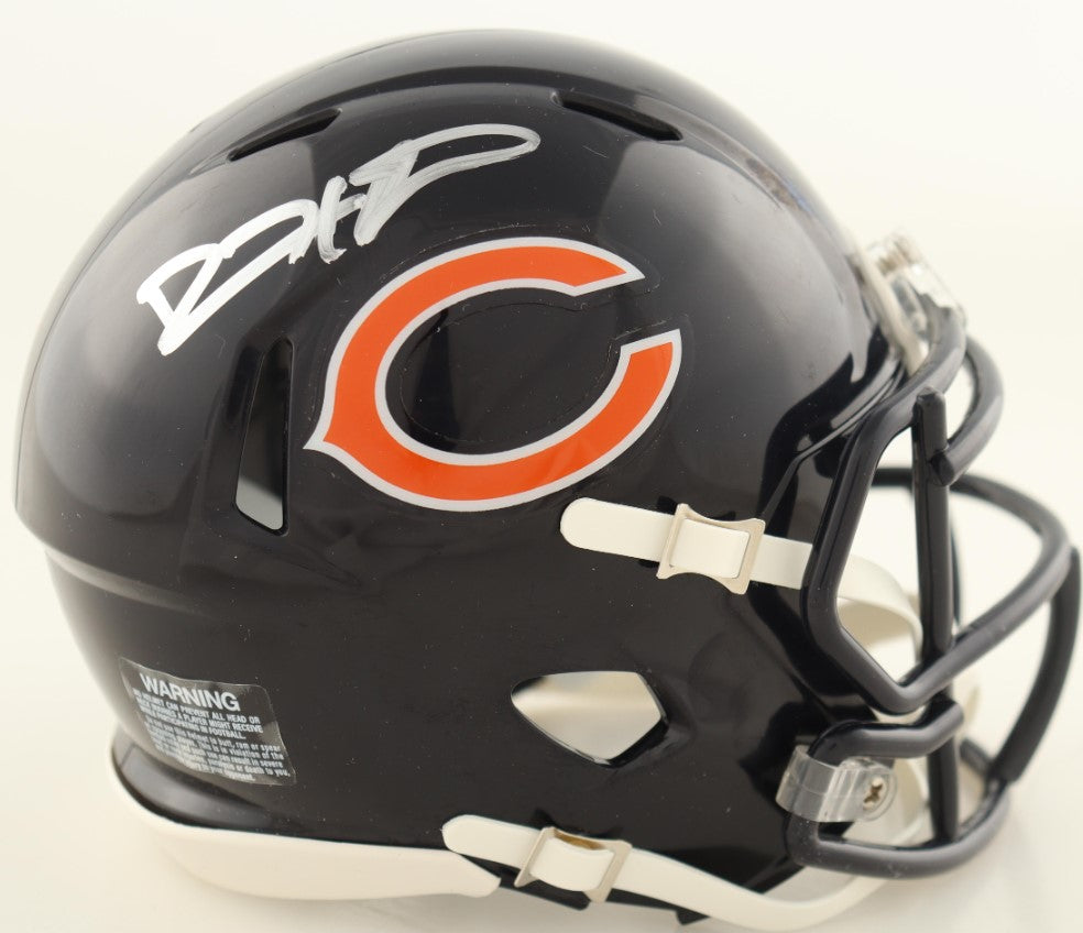 Devin Hester Autographed Hand Signed Chicago Bears Mini Helmet - JSA COA
