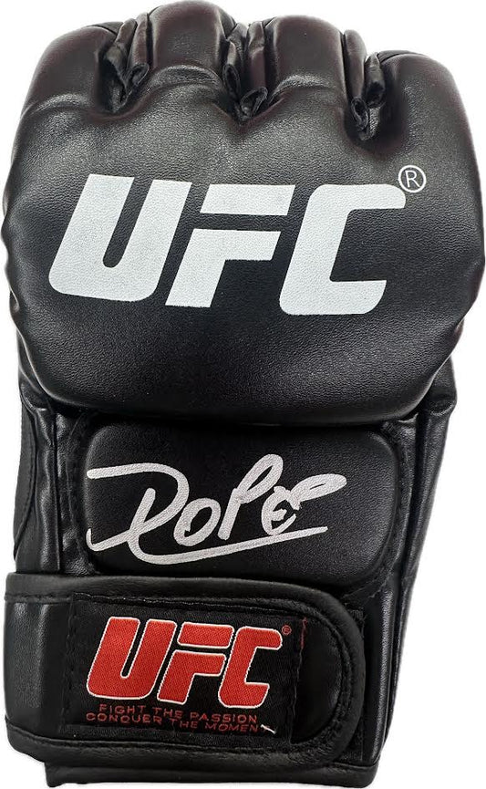 Diego Lopes Autographed Hand Signed UFC Glove - Beckett COA