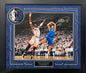 Dirk Nowitzki Autographed Hand Signed Custom Framed 16x20 Dallas Mavericks Photo - Fanatics COA