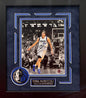 Dirk Nowitzki Autographed Hand Signed Custom Framed 8x10 Dallas Mavericks Photo - Beckett COA